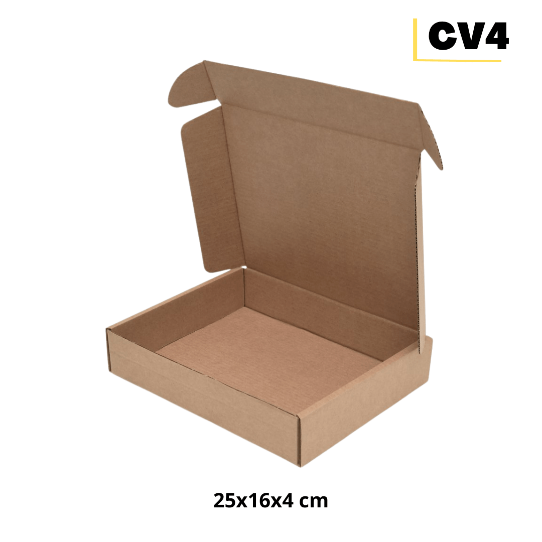 CAIXA DE PAPELÃO 25x16x4 (CM)