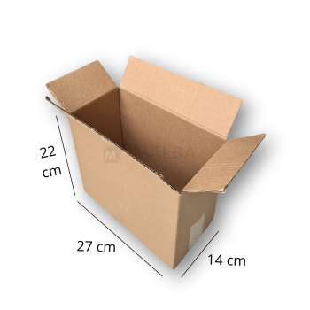 Caixa de Papelão 27x14x22 (cm)