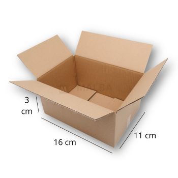 Caixa de Papelão 16x11x3 (cm)