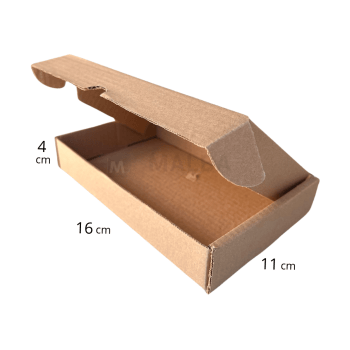 CAIXA DE PAPELÃO 16x11x4 (CM)