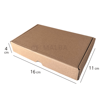 CAIXA DE PAPELÃO 16x11x4 (CM)