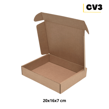 CAIXA DE PAPELÃO 20x16x7 (CM)