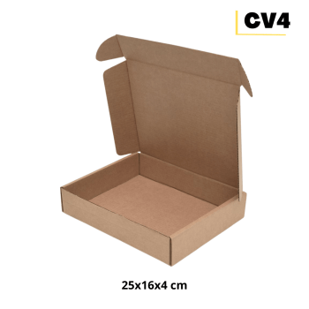 CAIXA DE PAPELÃO 25x16x4 (CM)