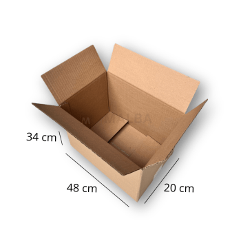 Caixa de papelão Impacta 48x34x20 (cm)