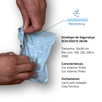 ENVELOPE DE SEGURANÇA COEX 26X36