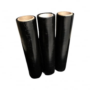 Filme Stretch Preto  ( 50 Cm 2,3kg )