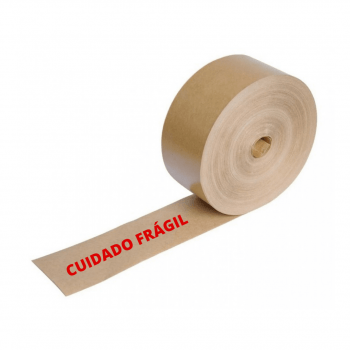 Fita Gomada 70mm Cuidado Frágil